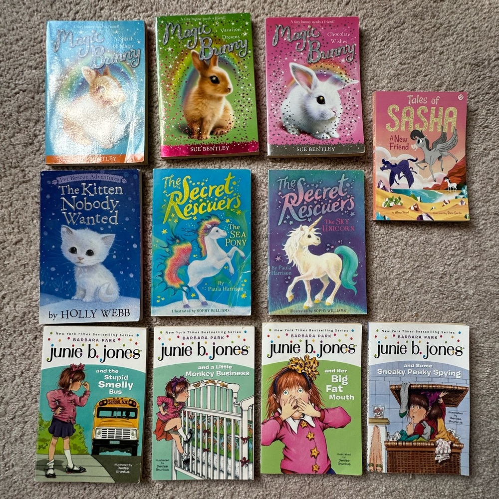 11 Books For Early Readers Ages 5-8 - Magic Bunny, Junie B. Jones, Plus More!